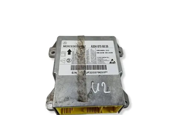 Mercedes-Benz C W204 Airbag control unit/module A2048706826 5WK44004