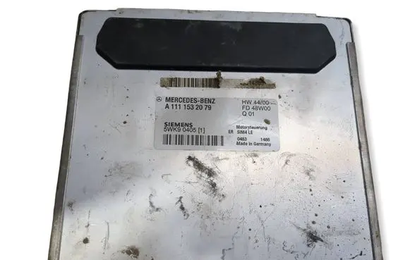 Mercedes-Benz SLK R172 Engine control unit/module A1111532079 5WK90405