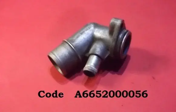 SsangYong Kyron Engine coolant pipe/hose A6652000056