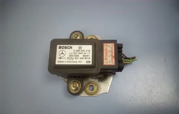Mercedes-Benz A W168 ESP acceleration yaw rate sensor 0015429018 0265005219