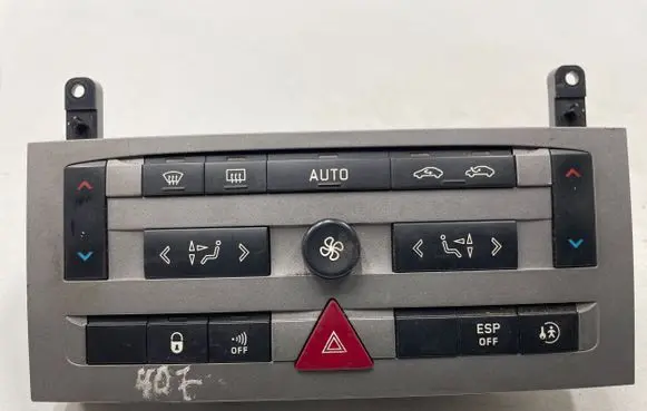 Peugeot 407 Climate control unit 96533783 VP4PUH18C612FC