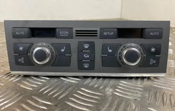 Audi A6 S6 C6 4F Climate control unit 4F1820043J 4F0910043 5HB00883304