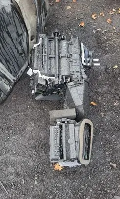 Audi A6 C7 Interior heater climate box assembly brak