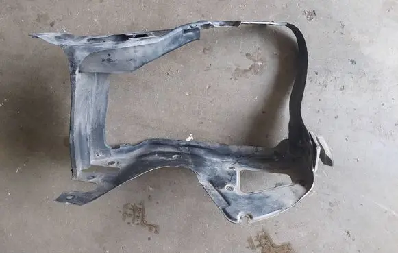 Mercedes-Benz S W220 Side radiator support slam panel 