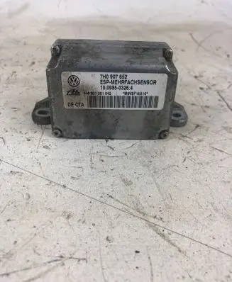 Volkswagen Touareg I ESP acceleration yaw rate sensor 7h0907652