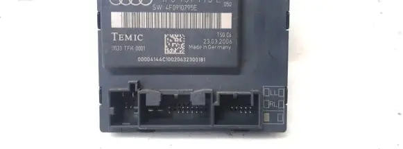 Audi A6 S6 C6 4F Other control units/modules 4F0907795E