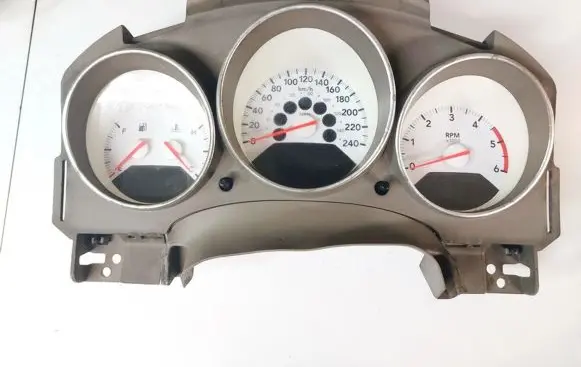 Dodge Caliber Speedometer (instrument cluster) 04840659aa 0yd471k5ab