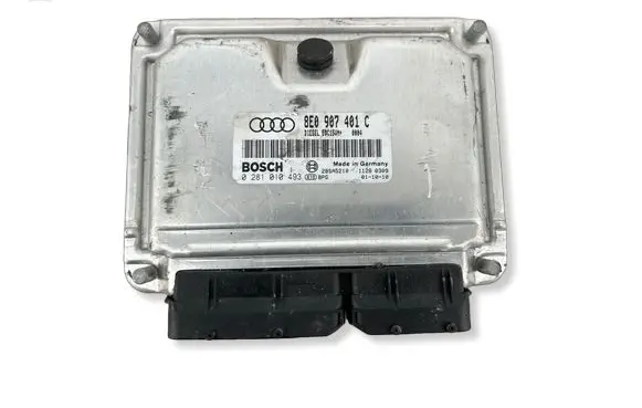 Audi A6 S6 C6 4F Engine control unit/module 8E0907401C 28SA5210 0281010493