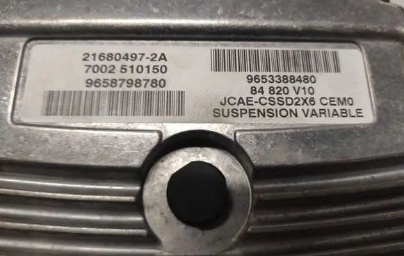 Peugeot 407 Gearbox control unit/module 216804972A 7002510150 9658798780