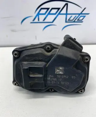 BMW 5 F10 F11 Throttle valve 10378517 7810752