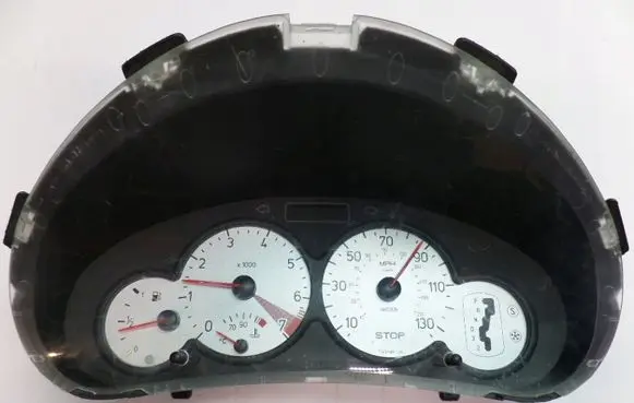 Peugeot 206 Speedometer (instrument cluster) 9645098480