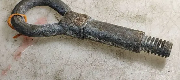 Towing hook eye