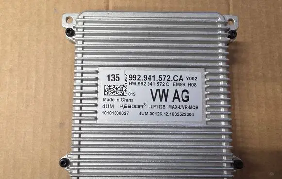 Volkswagen PASSAT B8 LED ballast control module 992941572CA