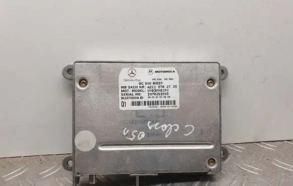 Mercedes-Benz E W211 Bluetooth control unit module A2118702726 UH03MM01PV