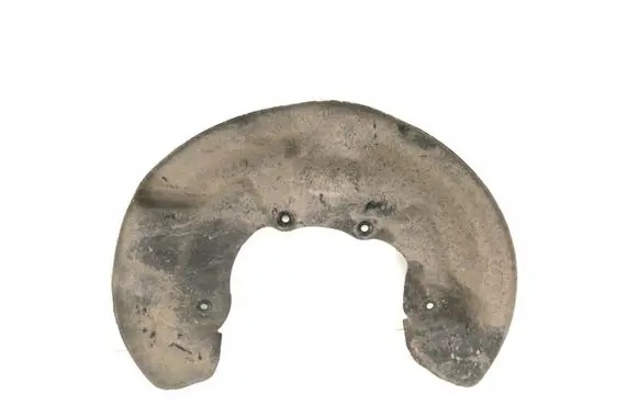 Audi A6 S6 C6 4F Front brake disc dust cover plate 4F0615312A
