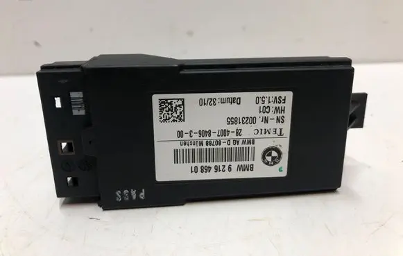 BMW 5 F10 F11 Seat heating relay 9216468 00231855 2840078406300
