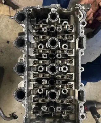 Peugeot 207 CC Engine head DV6TED4 9H01 10JBBF