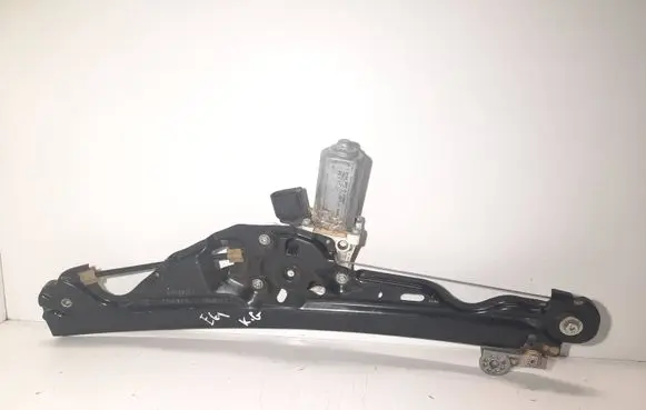 Sliding door window regulator with motor
