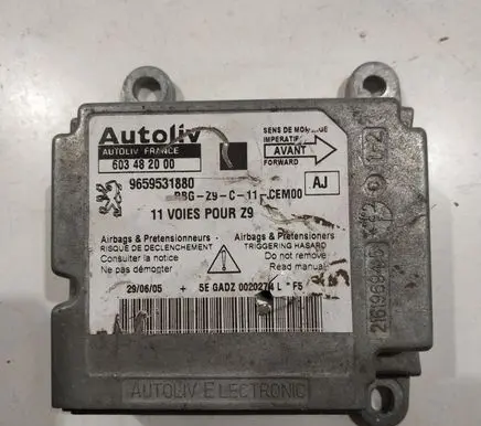 Peugeot 607 Airbag control unit/module 603482000 9659531880