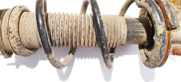 Front coil spring