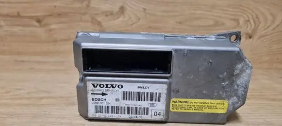 Volvo S80 Airbag control unit/module 0285001254 8645271
