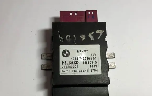 BMW 6 E63 E64 Fuel injection pump control unit/module 7163504 55892110