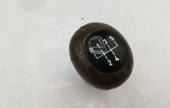 BMW 3 E46 Gear lever shifter trim leather/knob NOCODE