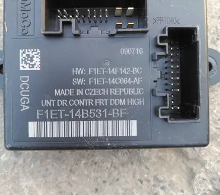 Ford Kuga II Door control unit/module F1ET14F142BC F1ET14C064AF F1ET14B531BF