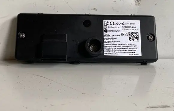 Tesla Model S Alarm control unit/module 160655791C 1606557