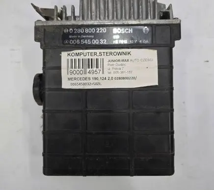 Mercedes-Benz E W124 Engine control unit/module 0065450032 0280800220