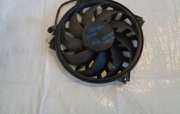 Peugeot 807 Electric radiator cooling fan