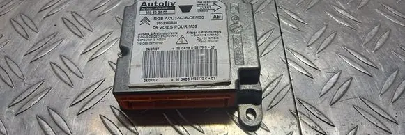 Citroen Berlingo Airbag control unit/module 603602400 9653190980 040707