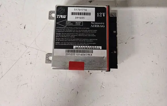 Fiat Grande Punto Airbag control unit/module 51701716 391035