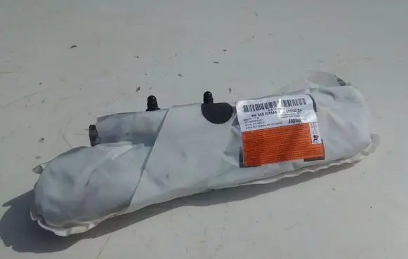 Front door airbag