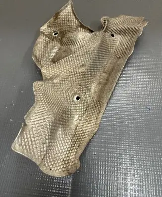 Porsche Cayenne (9Y0 9Y3) Heat shield in engine bay 4M0399300E AL995 SE501