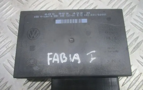 Skoda Fabia Mk1 (6Y) Central body control module 6Q0959433H