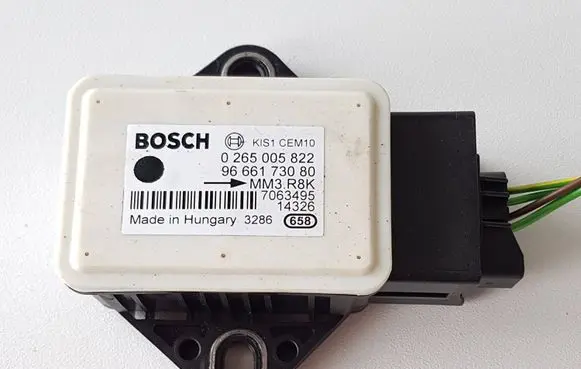 Peugeot Partner ESP acceleration yaw rate sensor 9666173080 0265005822 7063495