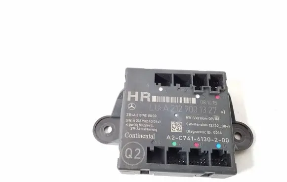 Mercedes-Benz E W212 Door control unit/module A2129001327
