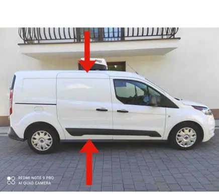 Ford Transit - Tourneo Connect Side sliding door FORDTRANSITCONNECT TWOJEAUTOWYSZKOW