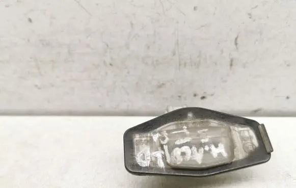 Number plate light