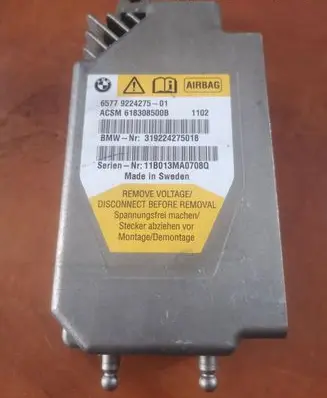 BMW 5 GT F07 Airbag control unit/module 9224275