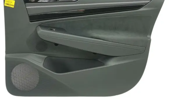 Front door card panel trim