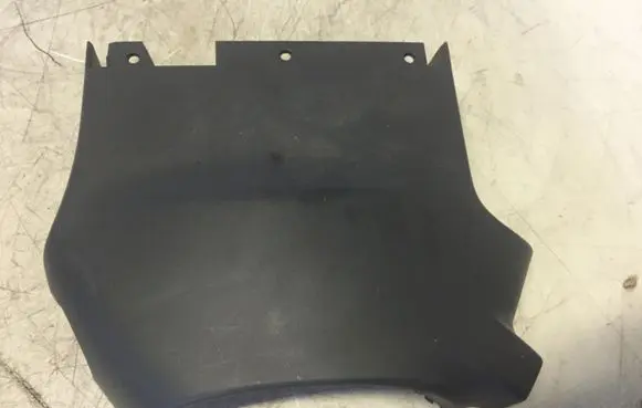 Steering wheel column trim