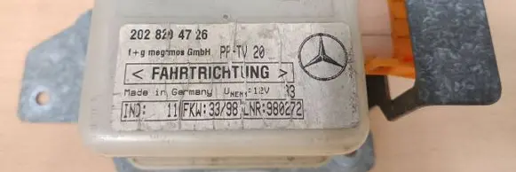 Mercedes-Benz CLK A208 C208 Alarm control unit/module 2028204726 980272