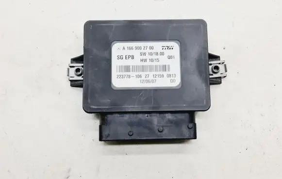 Mercedes-Benz B W246 W242 Brake system control unit/module A1669002700