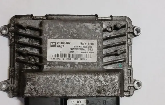 Chevrolet Orlando Engine control unit/module 25186182 5WY1J19B
