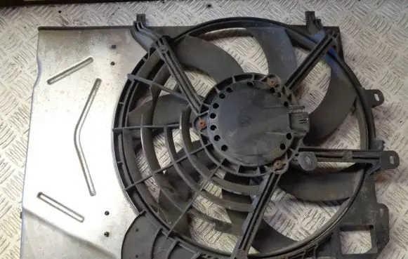 Citroen C4 Cactus Electric radiator cooling fan DS2083 9801666680 P300093