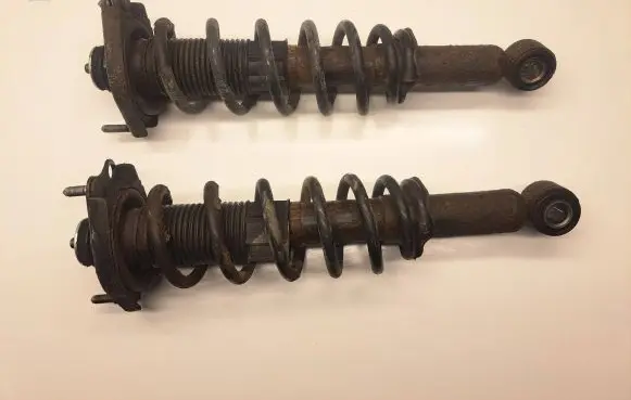 Toyota Corolla Verso AR10 Rear shock absorber with coil spring 