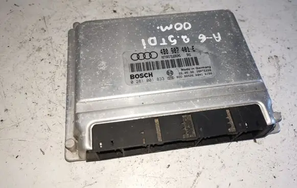 Audi A6 S6 C5 4B Engine control unit/module 4B0907401E 0281001833