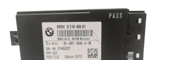 BMW 2 F45 Seat heating relay 9216468